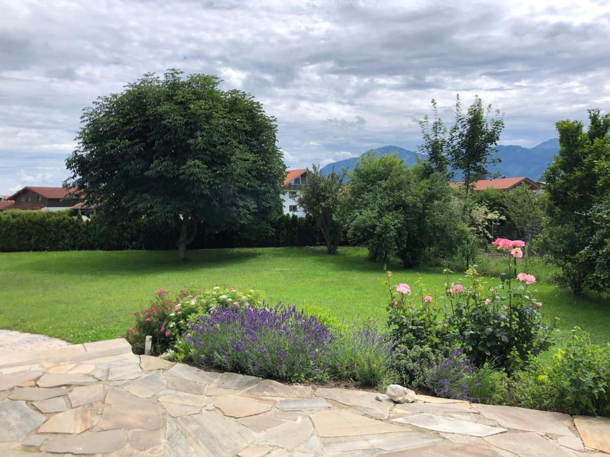 Ferienhaus Chiemsee Übersee Exteriör bild