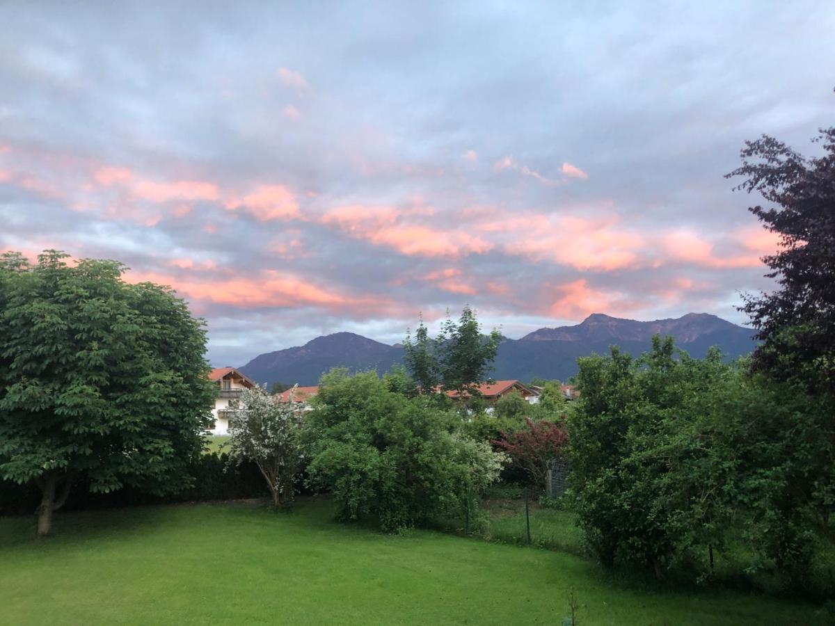 Ferienhaus Chiemsee Übersee Exteriör bild