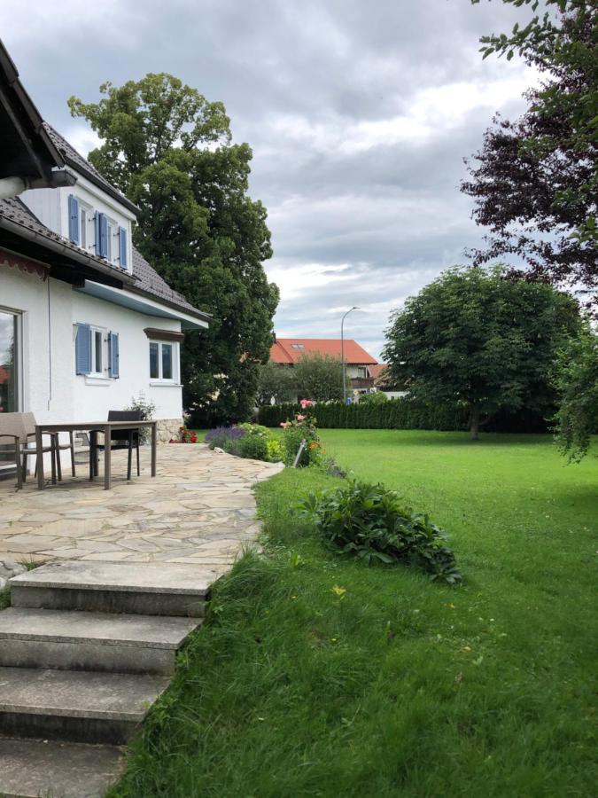 Ferienhaus Chiemsee Übersee Exteriör bild