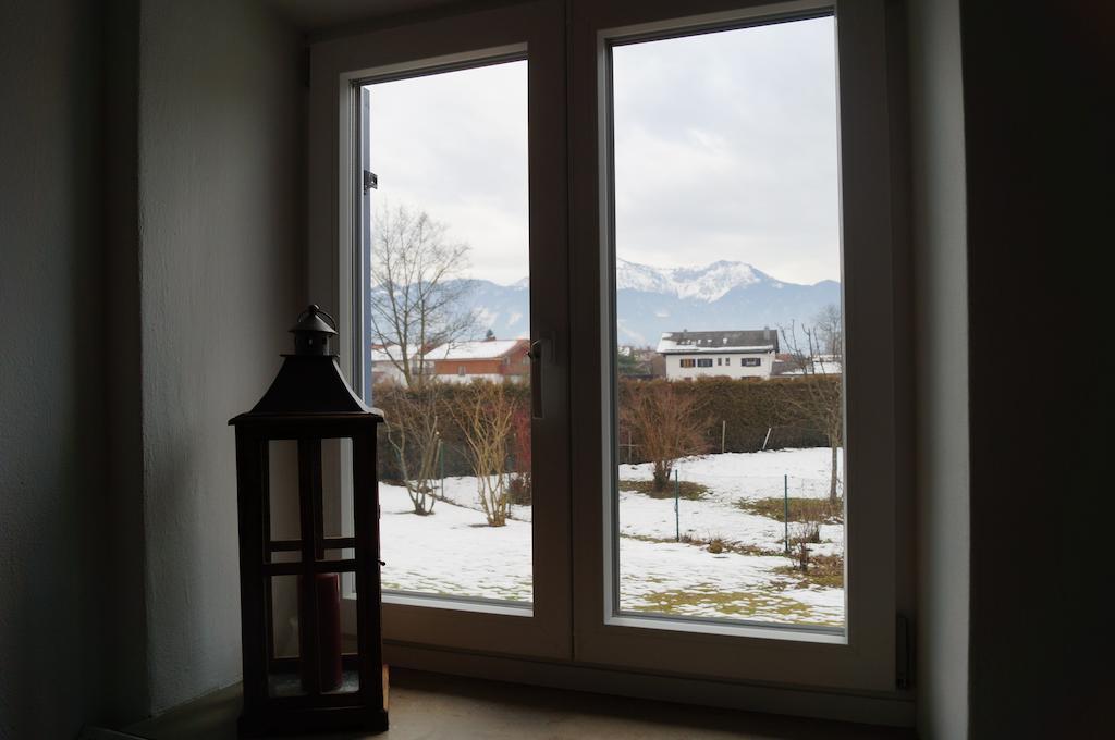 Ferienhaus Chiemsee Übersee Exteriör bild